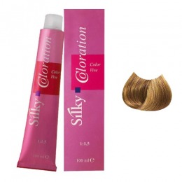 Vopsea Permanenta – Blond Deschis Auriu Cenusiu – Silky Coloration Cream nuanta 8.31 Light Golden Ash Blonde la cel mai bun pret