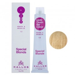 Vopsea Permanenta – Blond Ultra Special – Kallos KJMN Cream Hair Colour Special Blonds nuanta 12.0 Special Ultra Blond 100ml la cel mai bun pret