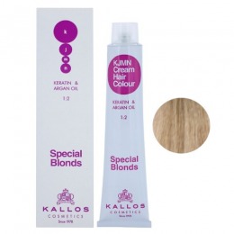 Vopsea Permanenta – Blond Ultra Special cu Nuanta de Violet – Kallos KJMN Cream Hair Colour Special Blonds nuanta 12.20 Special Ultra Violet Blond 100ml la cel mai bun pret