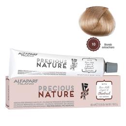 Vopsea Permanenta Fara Amoniac – Alfaparf Milano Precious Nature Ammonia-Free Permanent Hair Color, nuanta 10 Biondo Extrachiaro la cel mai bun pret