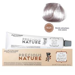 Vopsea Permanenta Fara Amoniac – Alfaparf Milano Precious Nature Ammonia-Free Permanent Hair Color, nuanta 10.21 Biondo Extrachiaro Irise Cenere la cel mai bun pret