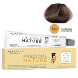 Vopsea Permanenta Fara Amoniac – Alfaparf Milano Precious Nature Ammonia-Free Permanent Hair Color, nuanta 8.13 Biondo Chiaro Cenere Dorato la cel mai bun pret