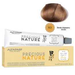 Vopsea Permanenta Fara Amoniac – Alfaparf Milano Precious Nature Ammonia-Free Permanent Hair Color, nuanta 9.3 Biondo Chiarissimo Dorato la cel mai bun pret