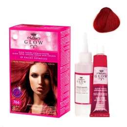 Vopsea Permanenta – Kallos Glow Long Lasting Cream Hair Colour Nuanta 766 Rubin Roscat la cel mai bun pret