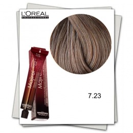 Vopsea Permanenta – L'Oreal Professionnel Majirel Ionene G Incell 7.23 blond irizat auriu la cel mai bun pret