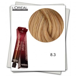 Vopsea Permanenta – L'Oreal Professionnel Majirel Ionene G Incell 8.3 blond deschis auriu la cel mai bun pret