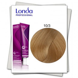 Vopsea Permanenta – Londa Professional nuanta 10/3 blond solar auriu la cel mai bun pret