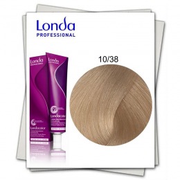 Vopsea Permanenta – Londa Professional nuanta 10/38 blond solar auriu perlat la cel mai bun pret