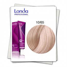 Vopsea Permanenta – Londa Professional nuanta 10/65 blond cenusiu violet roz la cel mai bun pret