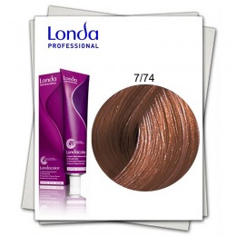 Vopsea Permanenta – Londa Professional nuanta 7/74 blond mediu maro aramiu la cel mai bun pret