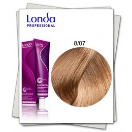 Vopsea Permanenta – Londa Professional nuanta 8/07 blond deschis natural castaniu la cel mai bun pret