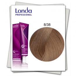 Vopsea Permanenta – Londa Professional nuanta 8/38 blond deschis auriu perlat la cel mai bun pret