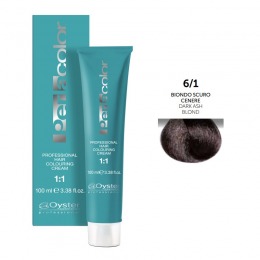 Vopsea Permanenta – Oyster Cosmetics Perlacolor Professional Hair Coloring Cream nuanta 6/1 Biondo Scuro Cenere la cel mai bun pret