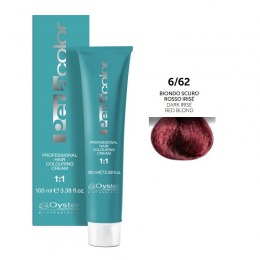 Vopsea Permanenta – Oyster Cosmetics Perlacolor Professional Hair Coloring Cream nuanta 6/62 Biondo Scuro Rosso Irise la cel mai bun pret