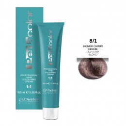 Vopsea Permanenta – Oyster Cosmetics Perlacolor Professional Hair Coloring Cream nuanta 8/1 Biondo Chiaro Cenere la cel mai bun pret