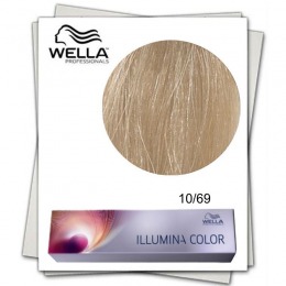 Vopsea Permanenta – Wella Professionals Illumina Color Nuanta 10/69 blond luminos deschis violet perlat la cel mai bun pret