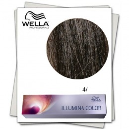 Vopsea Permanenta – Wella Professionals Illumina Color Nuanta 4/ castaniu mediu la cel mai bun pret