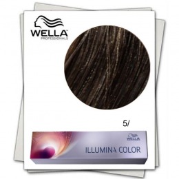 Vopsea Permanenta – Wella Professionals Illumina Color Nuanta 5/ castaniu deschis la cel mai bun pret