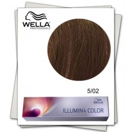 Vopsea Permanenta – Wella Professionals Illumina Color Nuanta 5/02 la cel mai bun pret