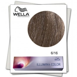 Vopsea Permanenta – Wella Professionals Illumina Color Nuanta 6/16 blond inchis cenusiu violet la cel mai bun pret