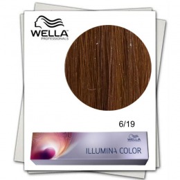 Vopsea Permanenta – Wella Professionals Illumina Color Nuanta 6/19 blond inchis cenusiu perlat la cel mai bun pret