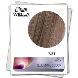 Vopsea Permanenta – Wella Professionals Illumina Color Nuanta 7/81 blond mediu albastru cenusiu la cel mai bun pret