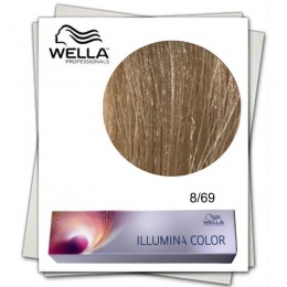 Vopsea Permanenta – Wella Professionals Illumina Color Nuanta 8/69 blond deschis violet perlat la cel mai bun pret