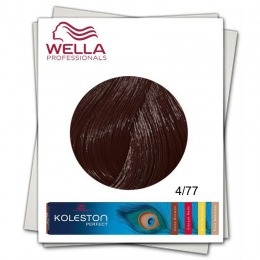 Vopsea Permanenta – Wella Professionals Koleston Perfect nuanta 4/77 castaniu mediu castaniu intens la cel mai bun pret