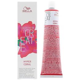 Vopsea Semipermanenta – Wella Professionals Color Fresh Create, Hyper Coral, 60 ml la cel mai bun pret