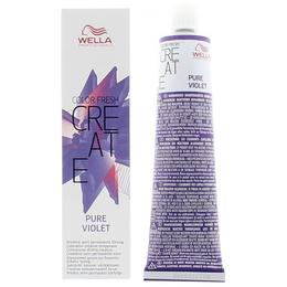 Vopsea Semipermanenta – Wella Professionals Color Fresh Create, Pure Violet, 60 ml la cel mai bun pret