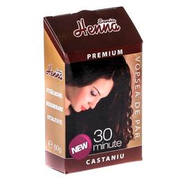 Vopsea de Par Premium Henna Sonia, Castaniu, 60 g la cel mai bun pret