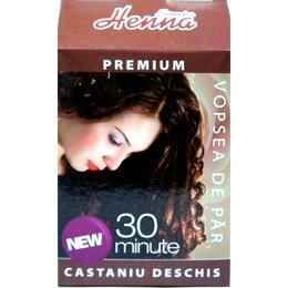 Vopsea de Par Premium Henna Sonia, Castaniu Deschis, 60 g la cel mai bun pret