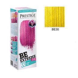 Vopsea de Par Semi-Permanenta Rosa Impex BeExtreme Prestige VIP's, nuanta BE30 Electric Yellow, 100 ml la cel mai bun pret