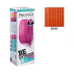 Vopsea de Par Semi-Permanenta Rosa Impex BeExtreme Prestige VIP's, nuanta BE60 Crazy Orange, 100 ml la cel mai bun pret