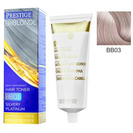 Vopsea de Par Semi-Permanenta Rosa Impex Prestige VIP's BeBlonde Hair Toner, nuanta BB03 Icy Dawn, 100ml la cel mai bun pret