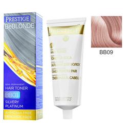 Vopsea de Par Semi-Permanenta Rosa Impex Prestige VIP's BeBlonde Hair Toner, nuanta BB09 Rose Pearl, 100ml la cel mai bun pret