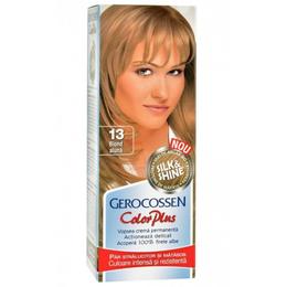 Vopsea de Par Silk&Shine Gerocossen Color Plus, nuanta 13 Blond Aluna, 50 g la cel mai bun pret