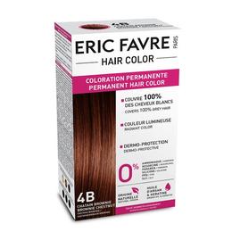 Vopsea de pÄƒr fara amoniac Eric Favre Hair Color 4B È˜aten închis ciocolatiu la cel mai bun pret