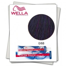 Vopsea fara Amoniac Mixton – Wella Professionals Color Touch Special Mix nuanta 0/68 violet albastrui la cel mai bun pret