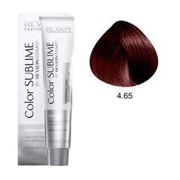 Vopsea fara Amoniac – Revlon Professional Color Sublime by Revlonissimo Amonia Free Permanent Color, nuanta 4.65 Intense Medium Mahogany Red Brown, 75 ml la cel mai bun pret