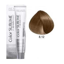 Vopsea fara Amoniac – Revlon Professional Color Sublime by Revlonissimo Amonia Free Permanent Color, nuanta 8.12 Light Ash Iridescent Blonde, 75 ml la cel mai bun pret