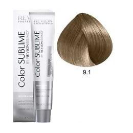 Vopsea fara Amoniac – Revlon Professional Color Sublime by Revlonissimo Amonia Free Permanent Color, nuanta 9.1 Very Light Ash Blonde, 75 ml la cel mai bun pret