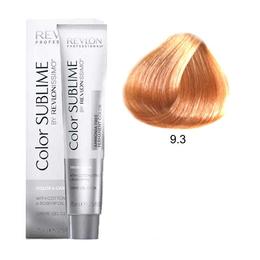 Vopsea fara Amoniac – Revlon Professional Color Sublime by Revlonissimo Amonia Free Permanent Color, nuanta 9.3 Very Light Gold Blonde, 75 ml la cel mai bun pret