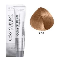 Vopsea fara Amoniac – Revlon Professional Color Sublime by Revlonissimo Amonia Free Permanent Color, nuanta 9.32 Very Light Gold Iridescent Blonde, 75 ml la cel mai bun pret