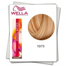 Vopsea fara Amoniac – Wella Professionals Color Touch nuanta 10/73 blond luminos deschis castaniu auriu la cel mai bun pret