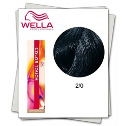 Vopsea fara Amoniac – Wella Professionals Color Touch nuanta 2/0 negru la cel mai bun pret