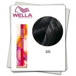 Vopsea fara Amoniac – Wella Professionals Color Touch nuanta 3/0 castaniu inchis la cel mai bun pret