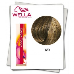 Vopsea fara Amoniac – Wella Professionals Color Touch nuanta 6/0 blond inchis la cel mai bun pret