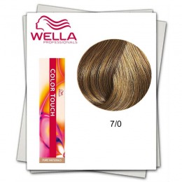 Vopsea fara Amoniac – Wella Professionals Color Touch nuanta 7/0 blond mediu la cel mai bun pret