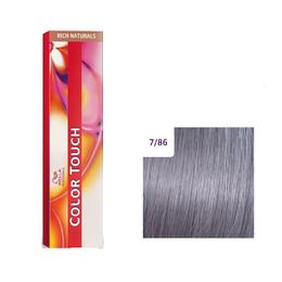 Vopsea fara Amoniac – Wella Professionals Color Touch nuanta 7/86 Medium Blonde Pearl Violet la cel mai bun pret